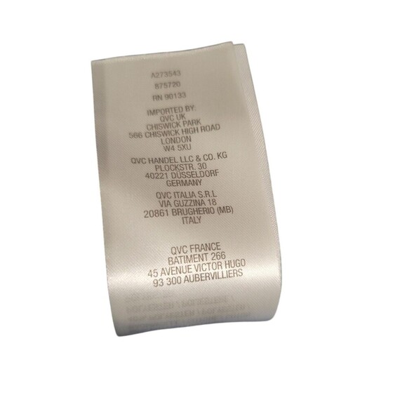 Bob Mackie Wearable Art XXS Women's Full Zip Navy/Yellow Pockets - Picture 8 of 10